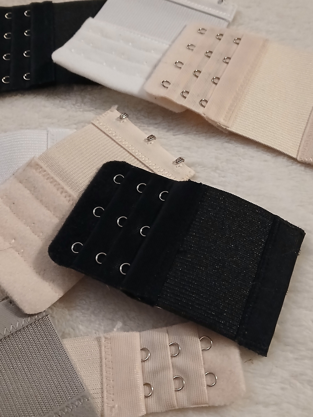 Bra Extenders - Set of 9 — Black, White, Beige, Gray BRAND NEW - Picture 4 of 4